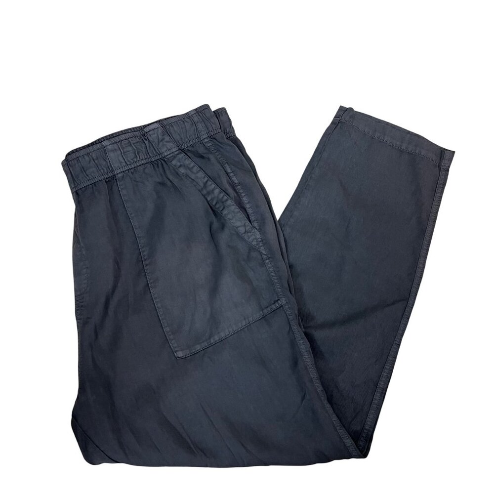GAP Pull On Pants Womens Size XXL High Rise Viscose Gray Pockets Casual NEW